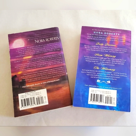 NORA ROBERTS 6 NOVELS IN 2 BOOKS - Picture 2 of 4